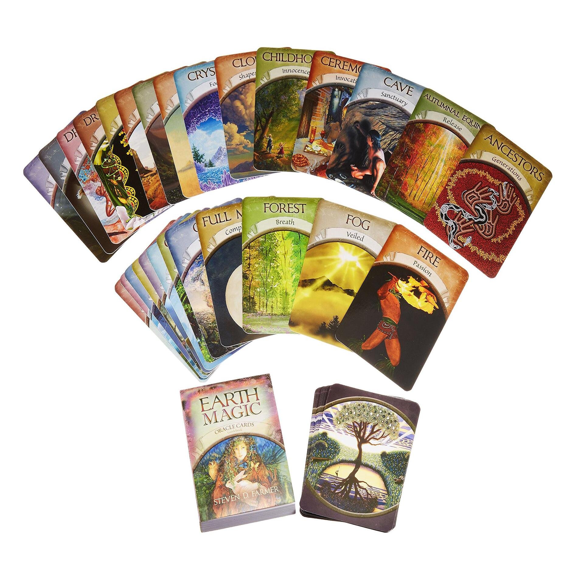 Оригинални карти Оракул Earth Magic Oracle - Steven D. Farmer