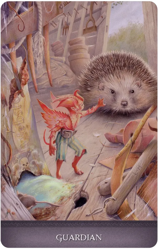 Оригинални карти Оракул Land Of Giants Oracle - Steve Hutton