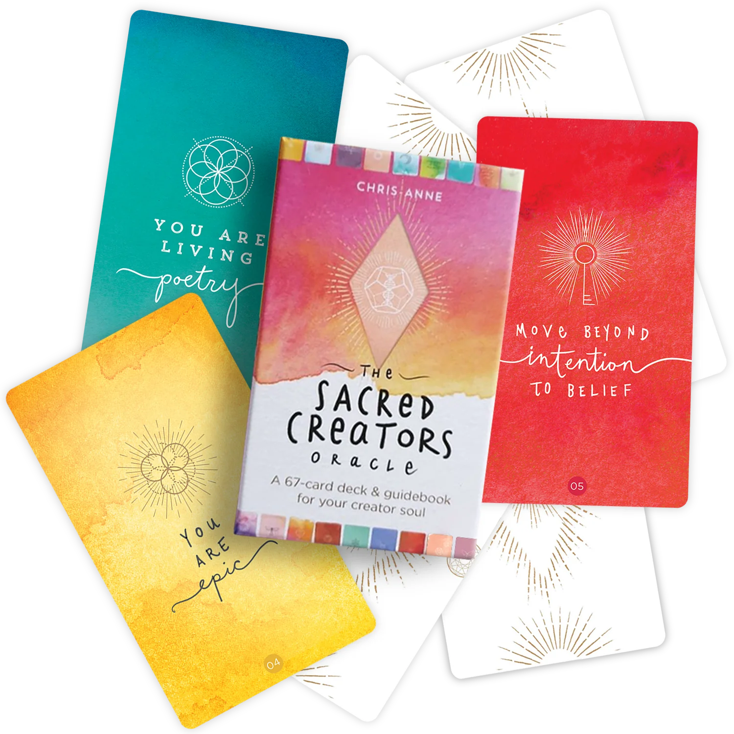 Оригинални карти Оракул Sacred Creators Oracle - Chris-Anne